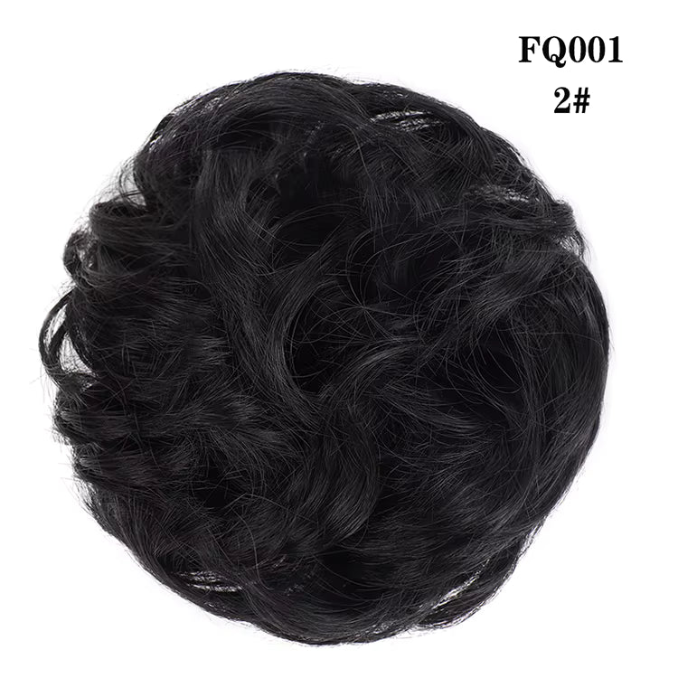 CHERRY TRESS MESSY BUN PONYTAIL