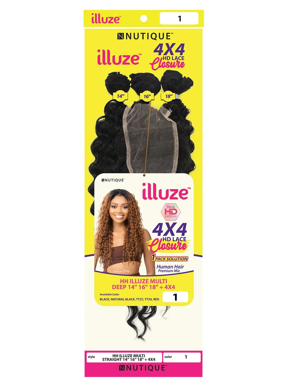 HH ILLUZE MULTI DEEP + 4X4 CLOSURE