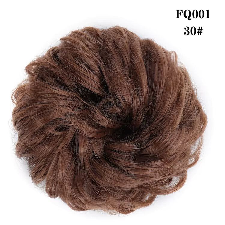 CHERRY TRESS MESSY BUN PONYTAIL
