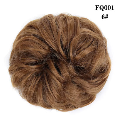 CHERRY TRESS MESSY BUN PONYTAIL