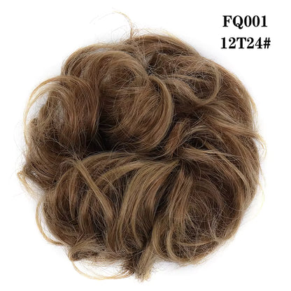 CHERRY TRESS MESSY BUN PONYTAIL