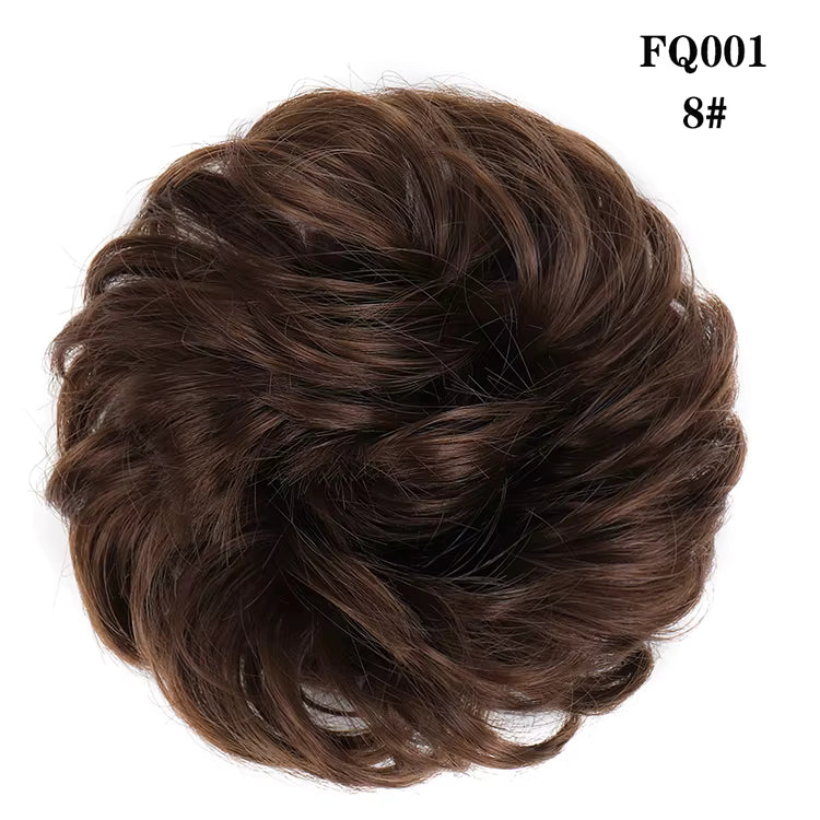 CHERRY TRESS MESSY BUN PONYTAIL