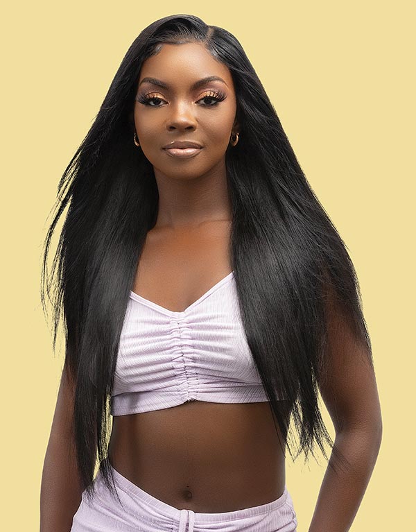 JANET COLLECTION MELT BUTTER STRAIGHT NATURAL BLACK 3PCS