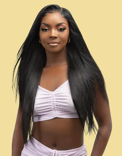 JANET COLLECTION MELT BUTTER STRAIGHT NATURAL BLACK 3PCS