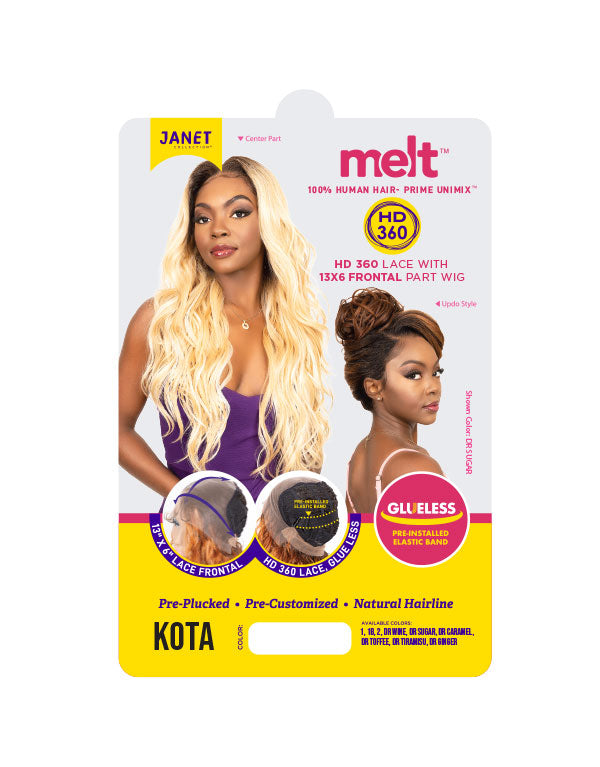 JANET COLLECTION MELT HD 360 13X6 KOTA WIG