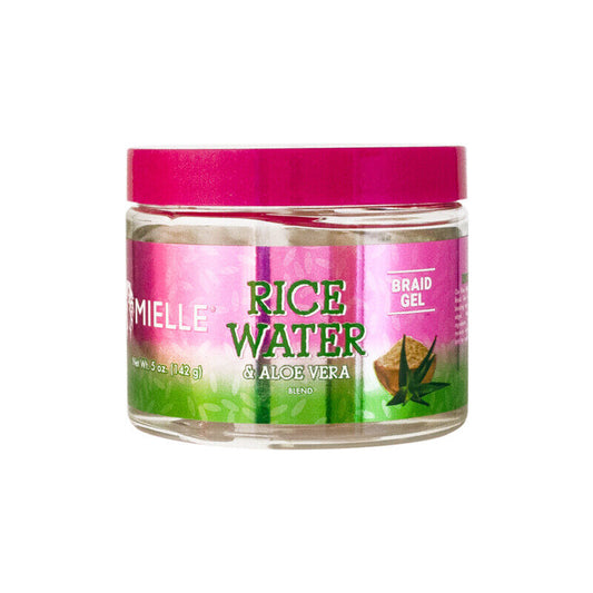 MIELLE RICE WATER ALOE BRAID GEL 5oz