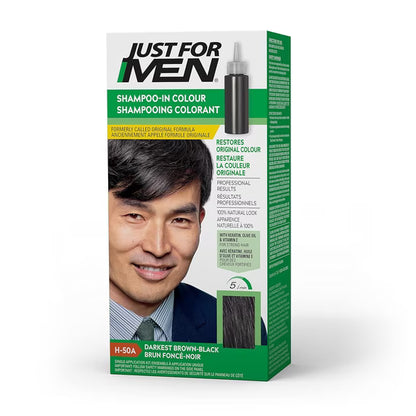 Just For Men Shampoo-In Color Gray Hair Coverage Color