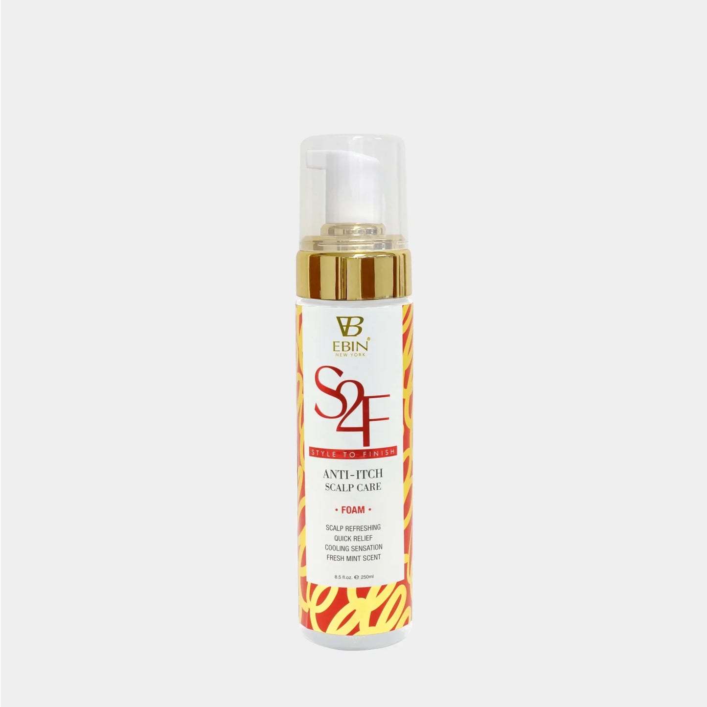 EBIN S2F ANTI-ITCH FOAMING LOTION 250ML