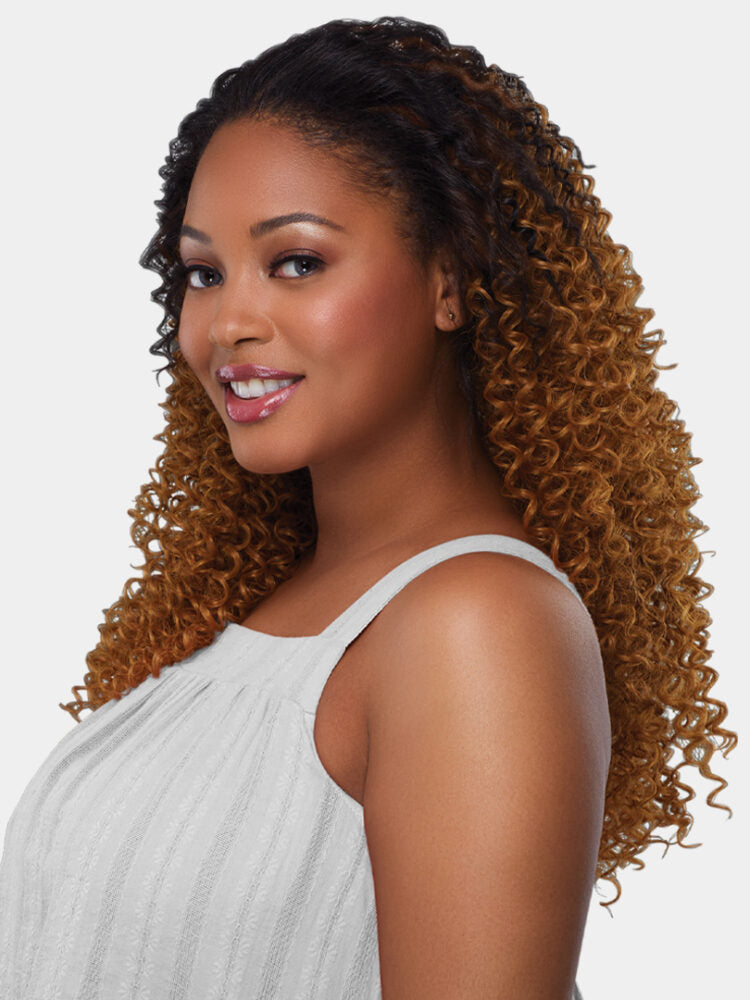 SAEMOSHI HALF WIG BOHEMIAN 22″(BRIE)