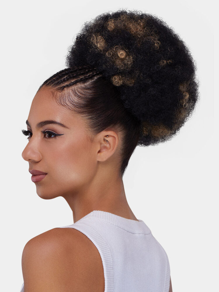 SAEMOSHI PONYTAIL AFRO PUFF LARGE
