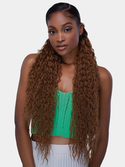 SAEMOSHI PONYTAIL DEEP WAVE 28"