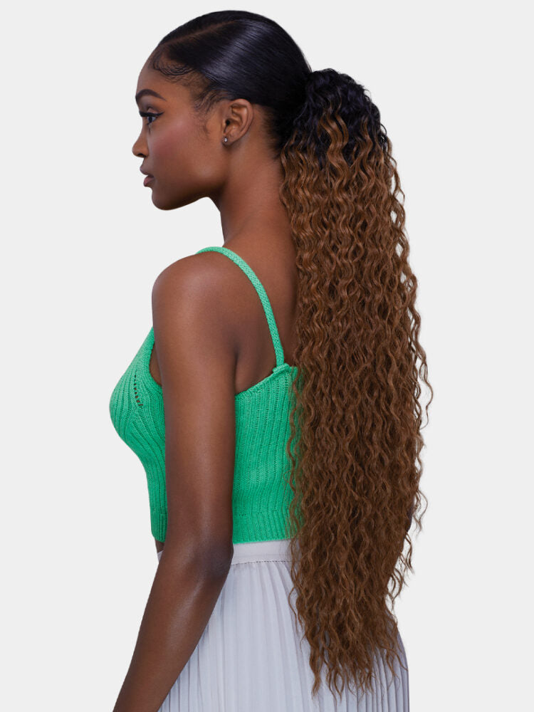 SAEMOSHI PONYTAIL DEEP WAVE 28"