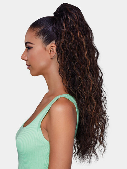 SAEMOSHI PONYTAIL LOOSE WAVE 27"
