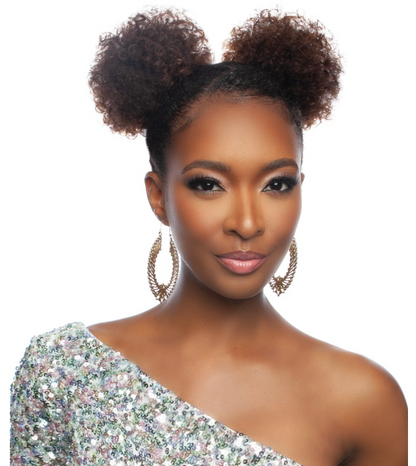 MANE CONCEPT HH DOUBLE AFRO PUFF WNT
