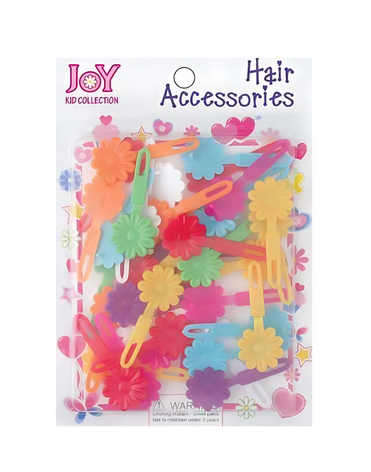 JOY HAIR BARRETS ASST COLOR