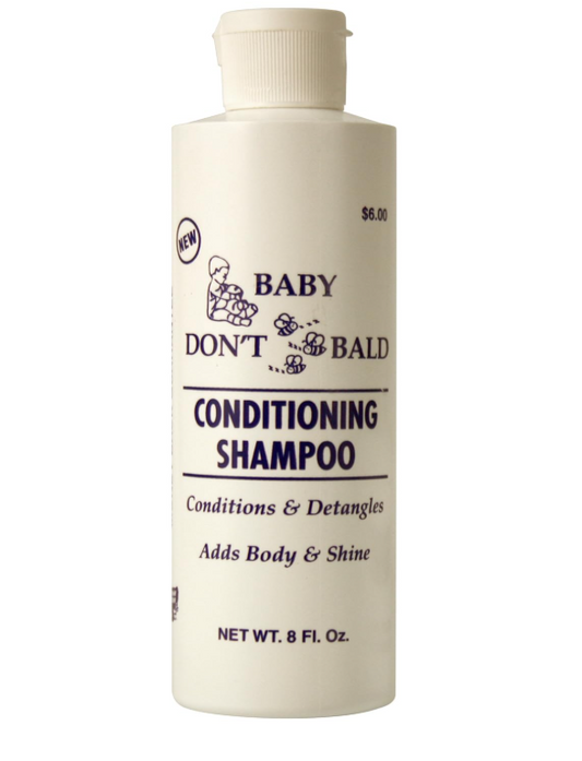 BABY DONT B BALD CONDITIONER SHAMPOO 8 OZ