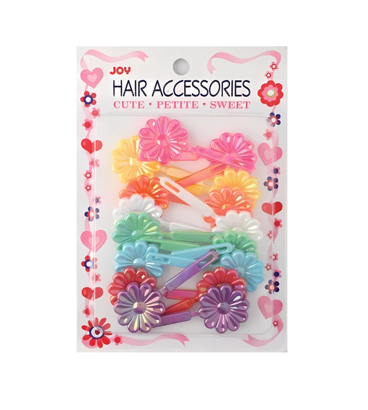 JOY HAIR BARRETS ASST PEARL