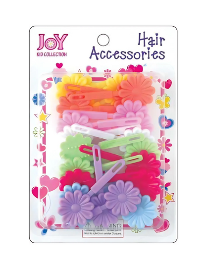 JOY HAIR BARRETTS PASTEL ASST