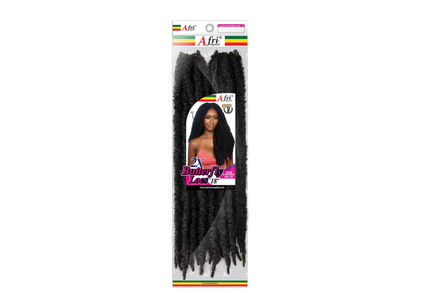 MC BUTTERFLY LOCS 18"