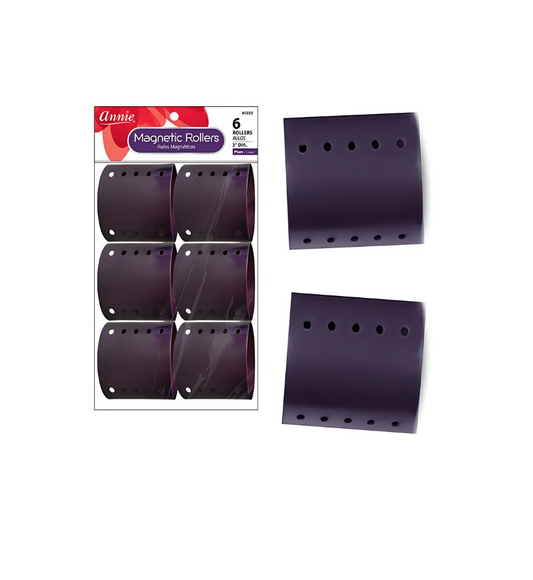 ANNIE MAGNETIC ROLLERS PLUM 3