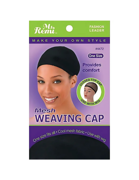 MS REMI MESH WEAVING CAP BLACK
