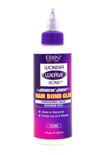 WONDER WEAVE BOND HAIR BOND GLUE CLEAR 4OZ