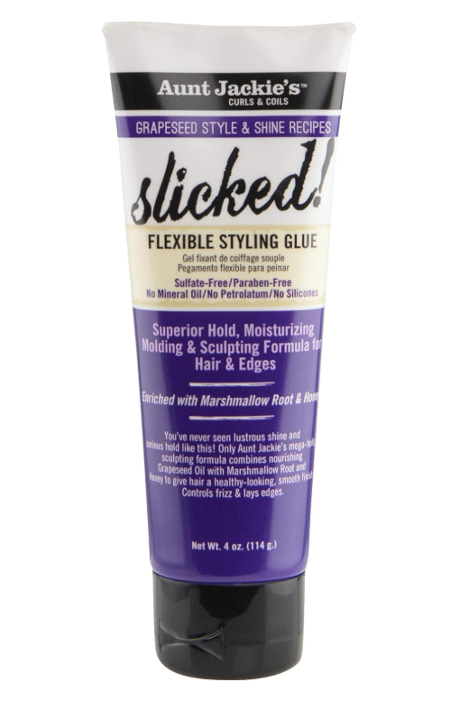 AUNT JACKIES GRAPESEED SLICKED GLUE GEL 4OZ