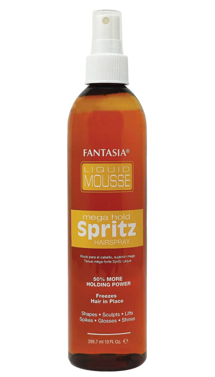 IC FANTASIA LIQUID MOUSSE MEGA HOLD SPRITZ HAIRSPRAY 12OZ
