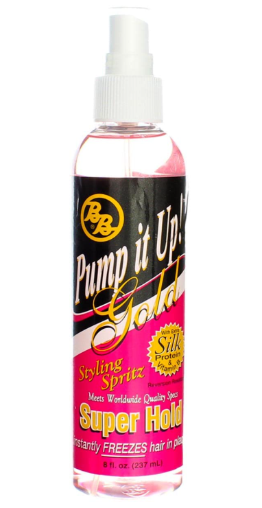 BRONNER BROTHER PUMP IT UP GOLD  8oz