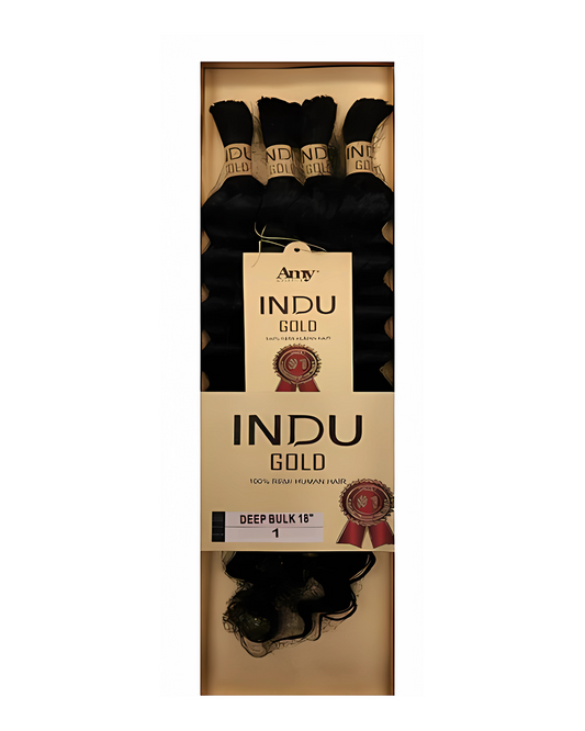 INDU GOLD HUMAN BRAIDING HAIR DEEP BULK