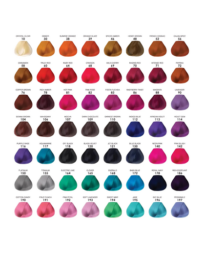 ADORE SEMI-PERMANENT HAIR DYE 4FL. OZ.