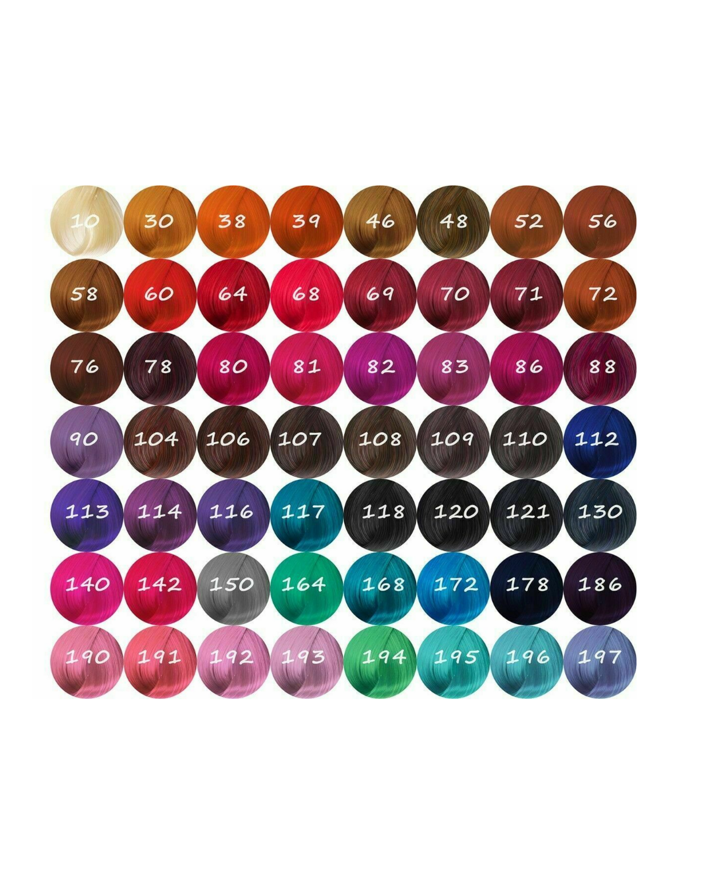 ADORE SEMI-PERMANENT HAIR DYE 4FL. OZ.
