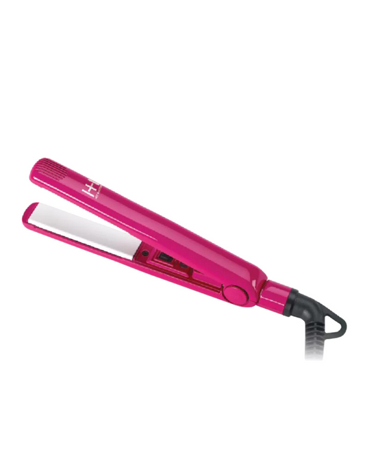 H&H  MINI CERAMIC FLAT IRON PINK