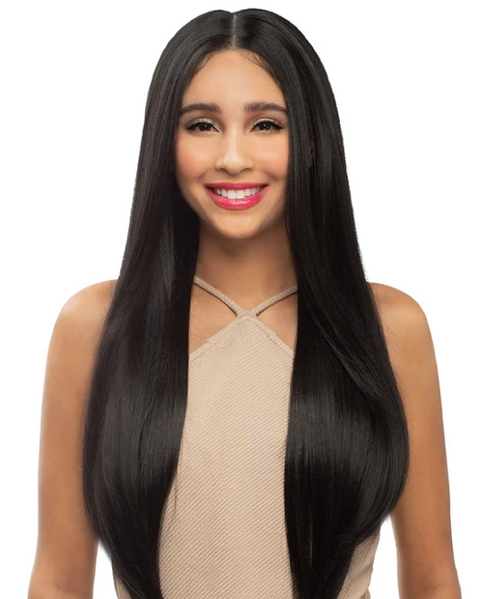 VELLA ROSE HH STRAIGHT 28" N BLACK
