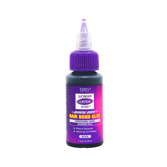 WONDER WEAVE BOND HAIR BOND GLUE BLACK 1OZ