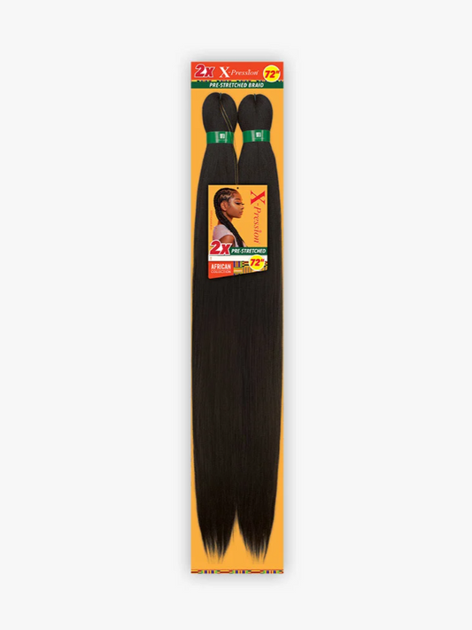 SENSATIONNEL 2X X-PRESSION PRE-STRETCHED BRAID 72"