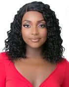 IT'S A WIG! HUMAN SYNTHETIC MIX HD LACE SUPER BOHEMIAN 16"