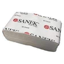 SANEK NECK STRIPS 60 STRIPS COUNT WHITE