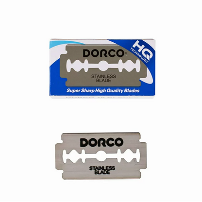 DORCO DOUBLE EDGE STAINLESS BLADE BLUE #ST300/D211