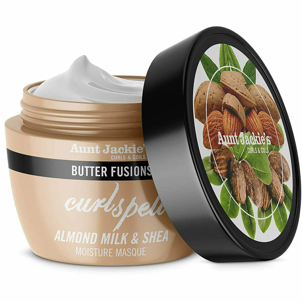 AUNT JACKIES MASQUE ALMOND MILK SHEA MOISTURE 8OZ