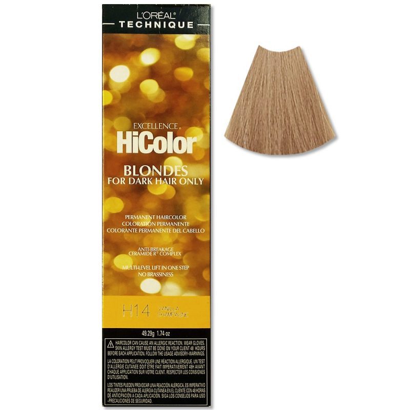 LOREAL HICOLOR PERMENANT CREME HAIR COLOR