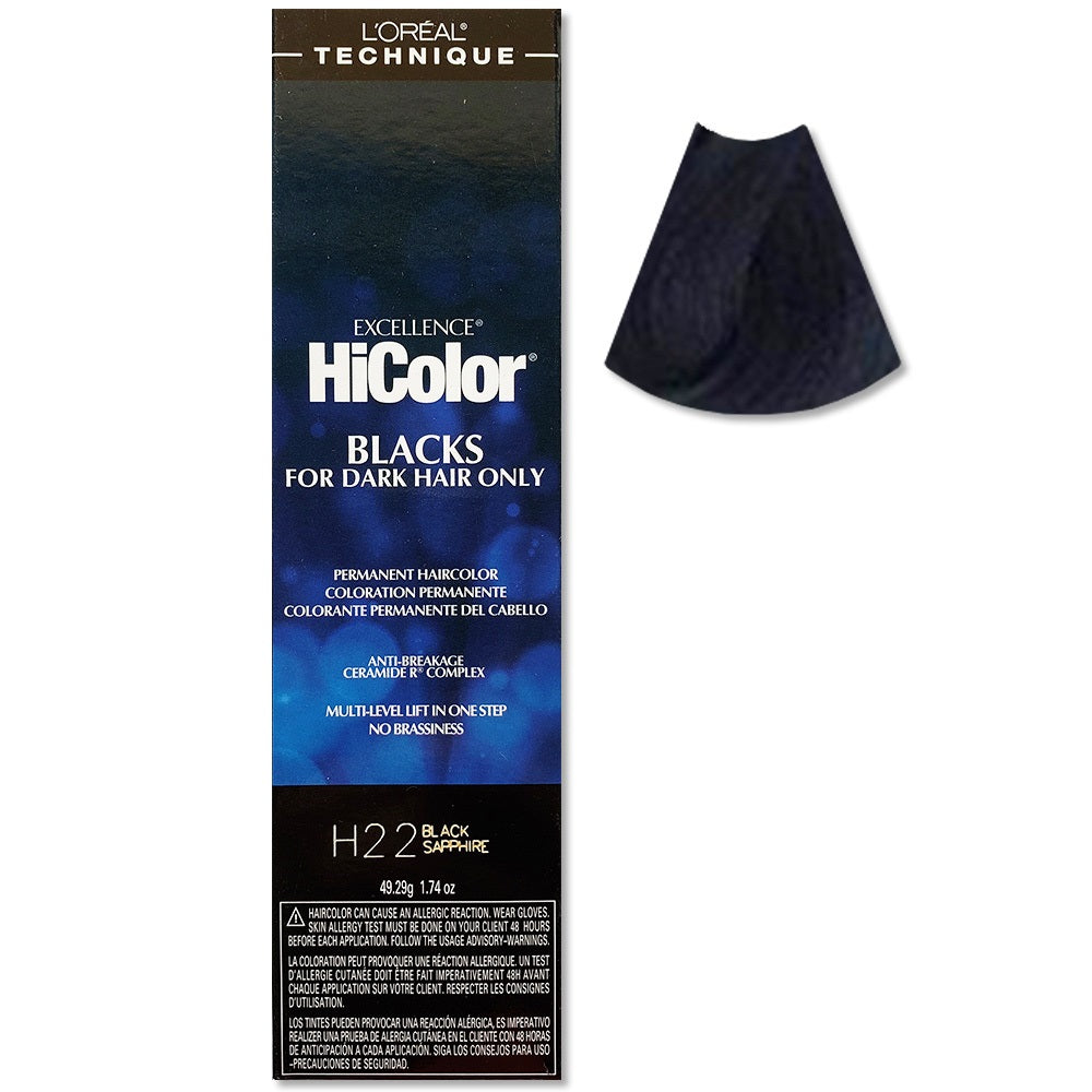 LOREAL HICOLOR PERMENANT CREME HAIR COLOR