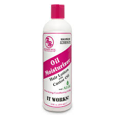 Bronner Bros B&B Oil Moisturizer Hair Lotion – Hair Oil for Damaged Hair, Scalp Stimulator with Castor Oil, Aloe Vera, Vitamin B5 & Coconut Oil – Alcohol-Free Formula, Natural & Relaxed Hair – 12oz