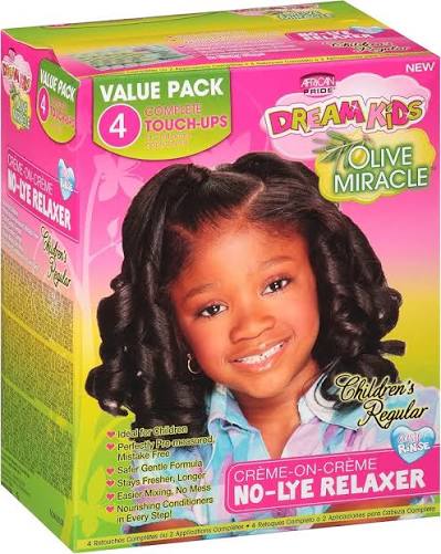 African Pride Dream Kids Miracle Relaxer Touch-up Kit Regular