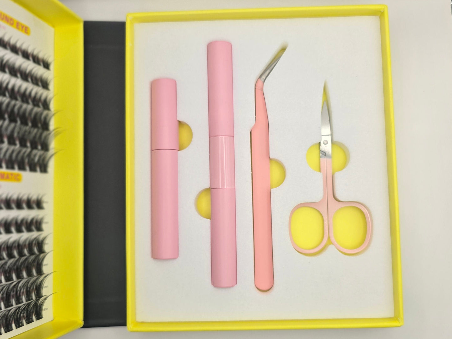 LaraBeauty Co. DIY Lash Clusters Kit |Black Box| Bond, Seal & Remover Included