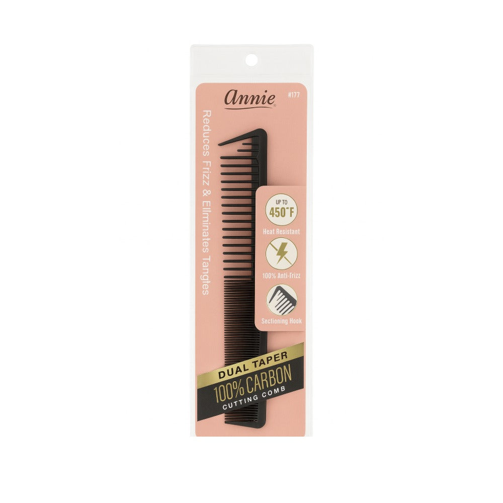 ANNIE CARBON TAPER CUTTING COMB