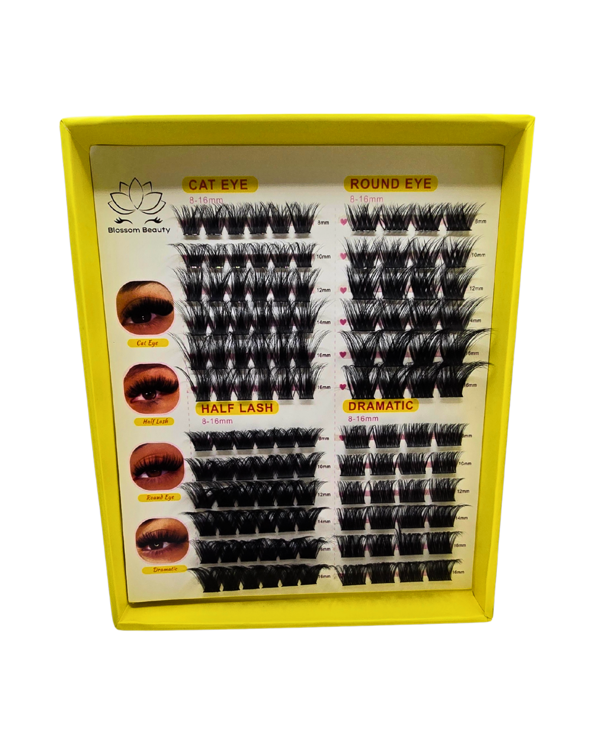 BB Cluster Lashes Black Pack