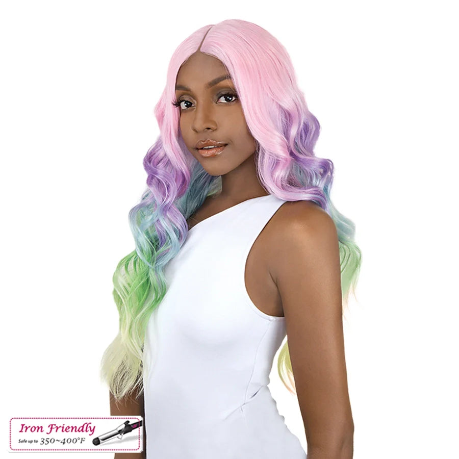 IT'S A WIG! BODY WAVE UNICORN WIG